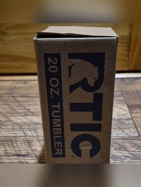 New RTIC 20 oz Tumbler Cup Dishwasher Safe Circle M Ranch Cold/Hot